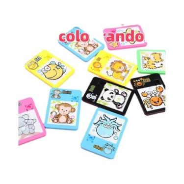 Imagem de Quebra-Cabeça De Animais Em Miniatura Com 16 Grades, Jogo De Deslizame