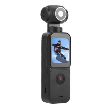 Imagem de Heayzoki Câmera de Ação 5K, Gravador de Vídeo Portátil Com Estabilização WiFi EIS Com Tela de 1,69 Polegadas Com Rotação de 270 °, Câmera Corporal Portátil Com Zoom 4x para Ciclismo,