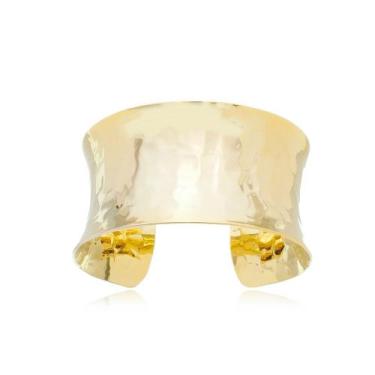 Imagem de Bracelete largo hadassa dourado, Ouro 18k, 6 Meses