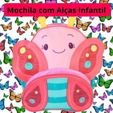 Imagem de Mochila com Alças Infantil - Borboleta 3D - Clio