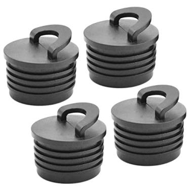 Imagem de Tampão de Rosca para Dreno Kayak Bung Plug Canoas e Barcos Acessório Borracha Premium Previne Infiltração Água Drena a Casco Interno Substituição Leve
