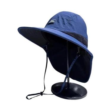 Imagem de Chapéu Bucket Unissex De Secagem Rápida Com Aba Larga Para Proteção So