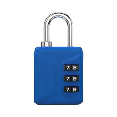 Imagem de Cadeado Mini Com Senha Para Estudantes, Para Malas, Mochilas E Armário
