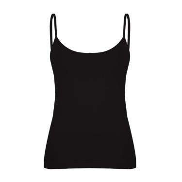 Imagem de Camiseta Regata Alça Fina Segunda Pele Anágua Feminina Conforto Lisa Blusa Academia Baixo-Feminino