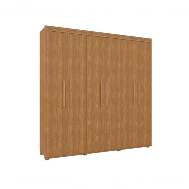 Imagem de Guarda Roupa De Casal Milão Mdf 6 Portas Camas Fênix