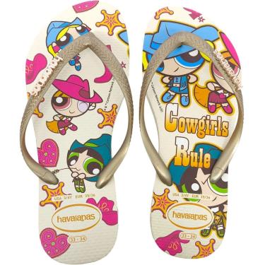 Imagem de Chinelo Dedo Feminino Casual Dia a Dia Passeio Praia Havaianas Slim Warner Classics