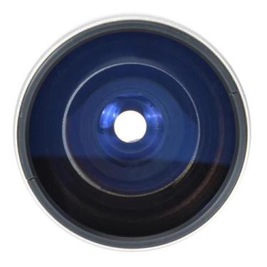 Imagem de Lente Fisheye Prata 37mm 0.25X Para Câmeras - Acessório Essencial Para