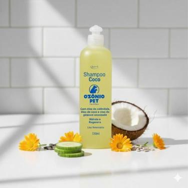 Imagem de Shampoo Coco Ozônio Pet Hid E Reg Botica Brasil Lucy's 330ml