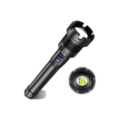 Imagem de Lanterna Tática LED P90 Ultra Potente Usb Zoom Telesc Lt8509