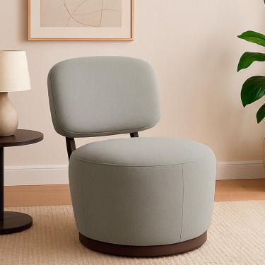 Imagem de Poltrona Bremen com Manta Acrilica Movellu Home