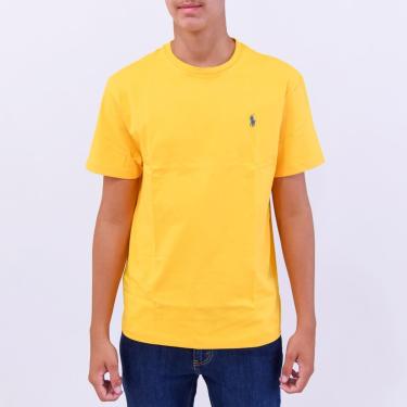 Imagem de Camiseta Ralph Lauren Masculina Básica Amarela-Masculino