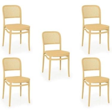 Imagem de Cadeira De Jantar Roma Para Sala E Cozinha Bege 5 - Oficial Webshop