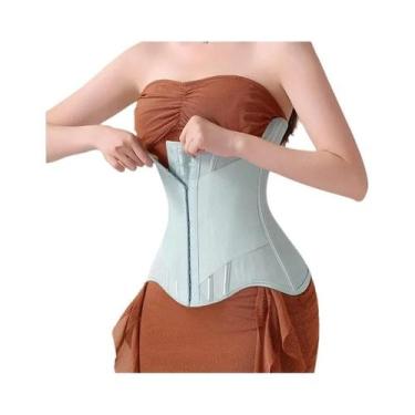 Imagem de Cinta Modeladora Feminina Em U Com Botões, Corset Levanta Seios Com Ba