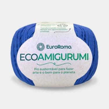 Imagem de Fio Ecoamigurumi 254 Metros 8/7 160g Cor 903 Azul Royal - EuroRoma