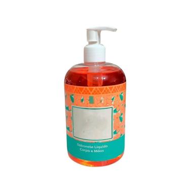 Imagem de Sabonete Líquido Para Mãos E Corpo 500ml Com Aloe Vera Fragrância Tropical Pele Sensível