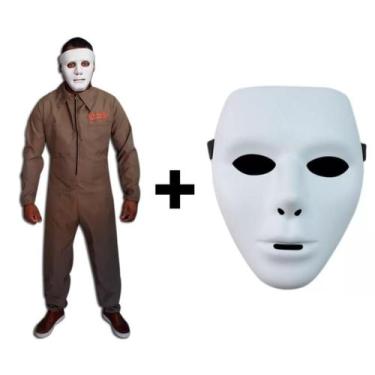 Imagem de Fantasia Kit Michael Myers Completa Traje  Macacão com Mascara  Adulto