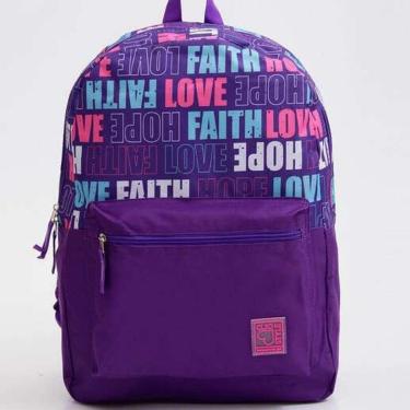 Imagem de Mochila Clio Juvenil Estampada 3179 - Feminina-Feminino