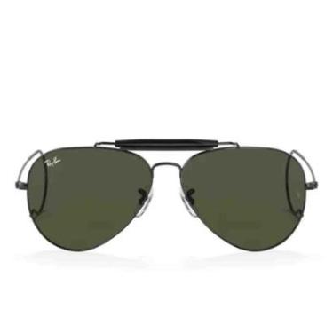 Imagem de Óculos de Sol Ray-Ban Outdoorsman Preto 0RB3030 L9500 58-Unissex