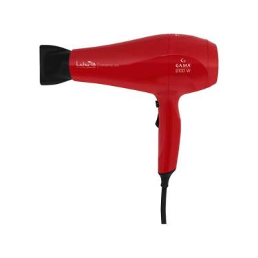 Imagem de Secador de Cabelo Lichia Ceramic Íon 2100W - GA.MA ITALY, Vermelho, 22