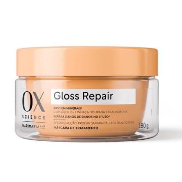 Imagem de Máscara De Tratamento Ox Science Gloss Repair 180g - OX COSMÉTICOS