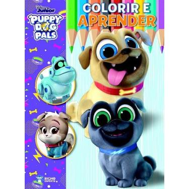 Imagem de Colorir e aprender personagens disney - puppy dog pals - RIDEEL
