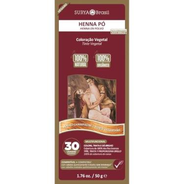 Imagem de Henna Po Louro Champagne Surya Brasil