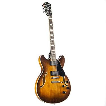 Imagem de Ibanez Guitarra Elétrica Semi-Oca Artcore As73 Tobacco Brown Marrom, Sunburst