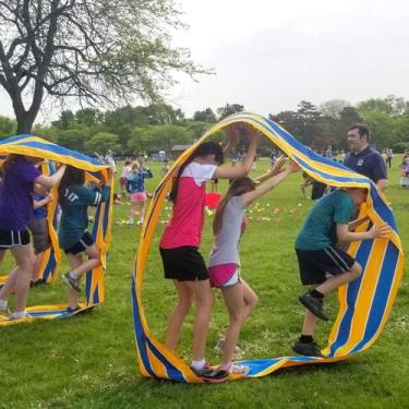 Imagem de Run Mat KINDEN Teamwork Games 6 m x 45 cm - 2 pacotes de tecido Oxford