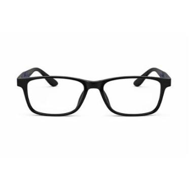 Imagem de Armação Óculos de Grau Unissex Leve Confortável-Masculino