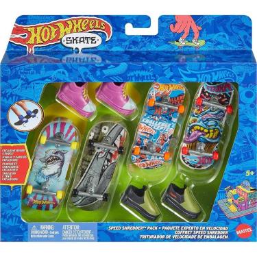 Imagem de Skate De Dedo - Hot Wheels Com Tenis - Speed Shredder Pack MATTEL
