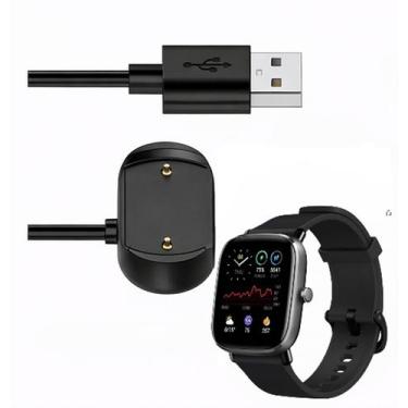Imagem de Cabo Carregador USB Para Smartwatch Relógio Amazfit GTS 2 Mini - Genér