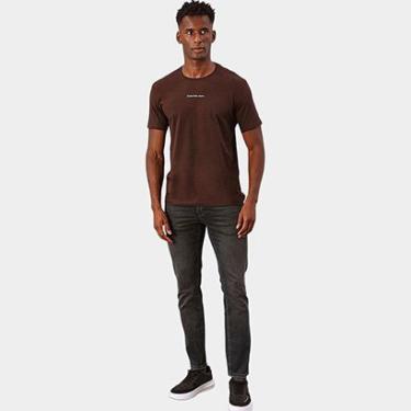 Imagem de Camiseta Calvin Klein Casual Masculina-Masculino