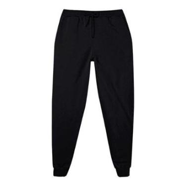 Imagem de Calça  Masculina Moletom Jogging Malwee - PRETO - M-Masculino