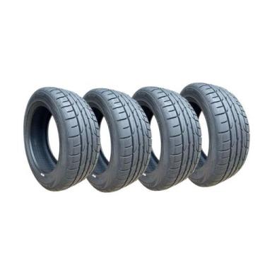 Imagem de Kit 4 Pneus Dunlop Aro 15 195/55R15 DIREZZA DZ 102 85V