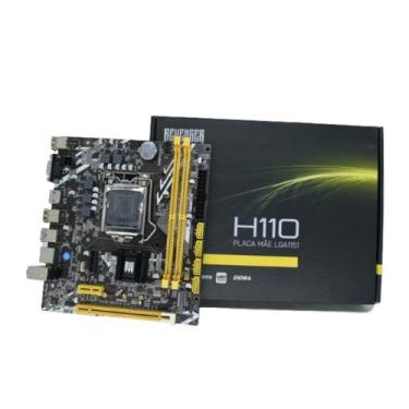 Imagem de Placa Mãe Lga1151 Usb 3.0 Chipset Lan 100 Intel H110 - 32gb - Revenger
