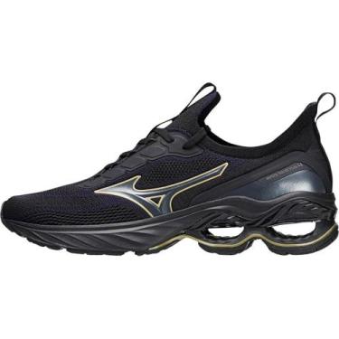 Imagem de Tênis de Corrida Mizuno Wave Invictus 4, 39, Preto