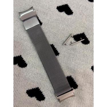 Imagem de Pulseira Milanesa Compatível Com Galaxy Watch 4 20 Milímetro - HAPPY C