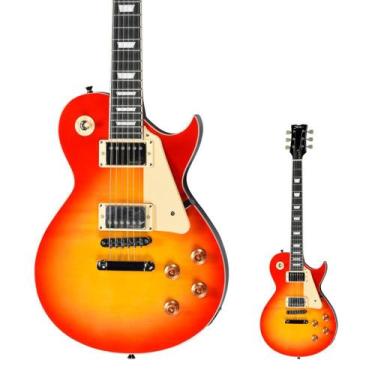 Imagem de Guitarra Les Paul Flamed Shelter S100FW Cherry Sunburst