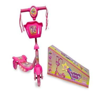 Imagem de Patinete Mini Unicórnio 3 Rodas Zoop Toys - Rosa ZP00784