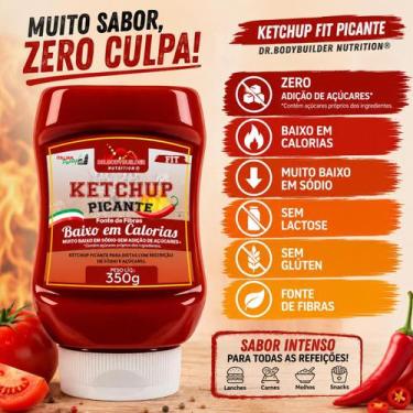 Imagem de KETCHUP FIT Picante Zero Adição de Açúcares, Low Carb, Sódio e Caloria