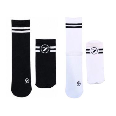 Imagem de Par de Meias Socks Ride Tamanho 39/43 Antibacterial 10A Ciclista Suave Compressão Tsw