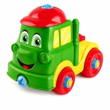 Imagem de Caminhão de Brinquedo Infantil Colorido - Lua de Cristal