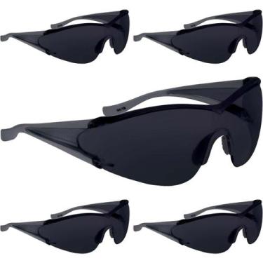 Imagem de Kit 5 Óculos De Proteção Egon Policarbonato Antiembaçante UV Delta Plu
