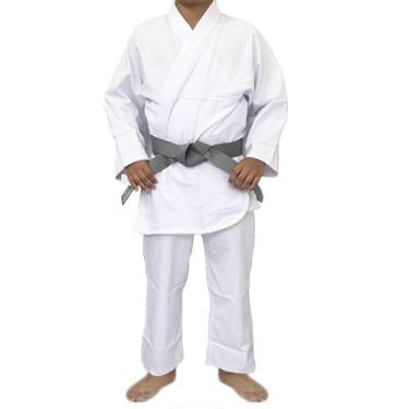 Imagem de Kimono Torah Infantil Reforçado Flex - Branco, M0
