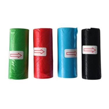 Imagem de Sacos Coletores Pet Refil Higiênico Resistente Passeio Cães - - DOGS.E