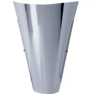 Imagem de Arandela de Parede TD40 para Lâmpada E-27 Até 60W Alumínio Escovado Inox Bivolt Taschibra