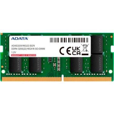Imagem de Memória RAM Adata AD4S320016G22-SGN 16GB DDR4 3200MHz SODIMM Para Note