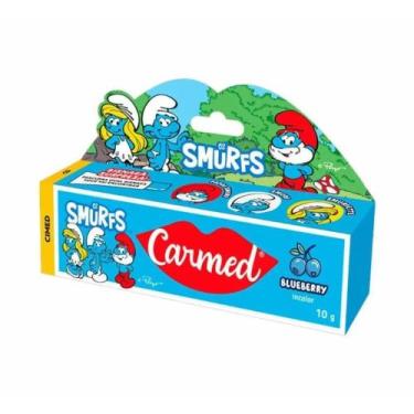 Imagem de Hidratante Labial Carmed Smurfs 10g - Cimed