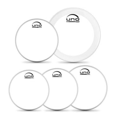 Imagem de Kit de Peles Fusion UPG2CTF22 G2 Porosa Duplo-Filme Branco Uno By Evan