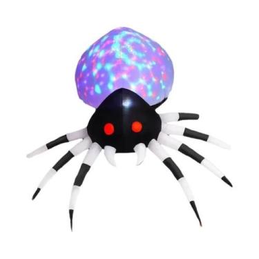 Imagem de Brinquedo Inflável De Aranha Assustadora Para Halloween, Modelo De Dec